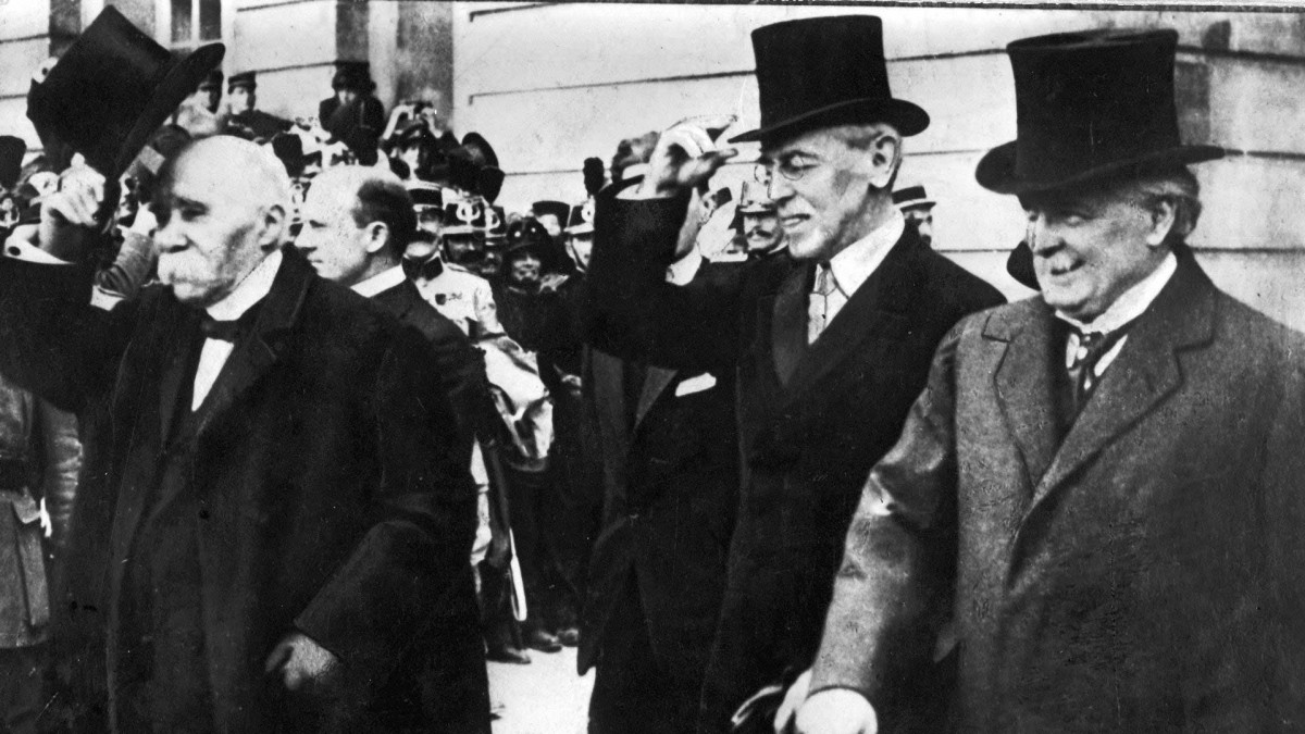 Woodrow Wilson Paris Peace Conference